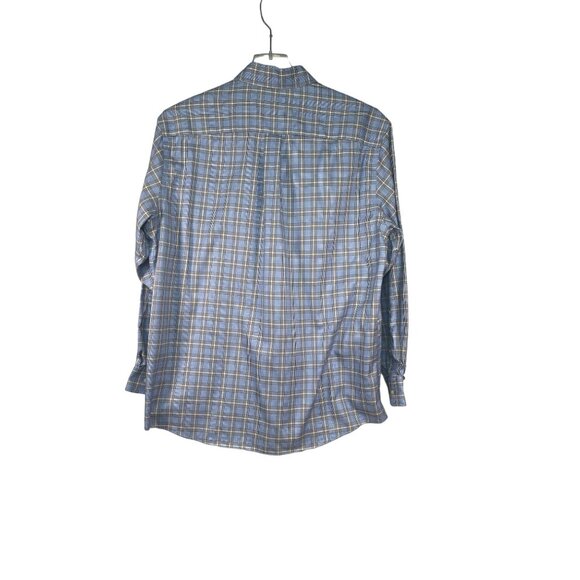 Jos A Bank Travelers Collection Mens Plaid Long Sleeve Button Up Shirt Size L - Picture 3 of 5
